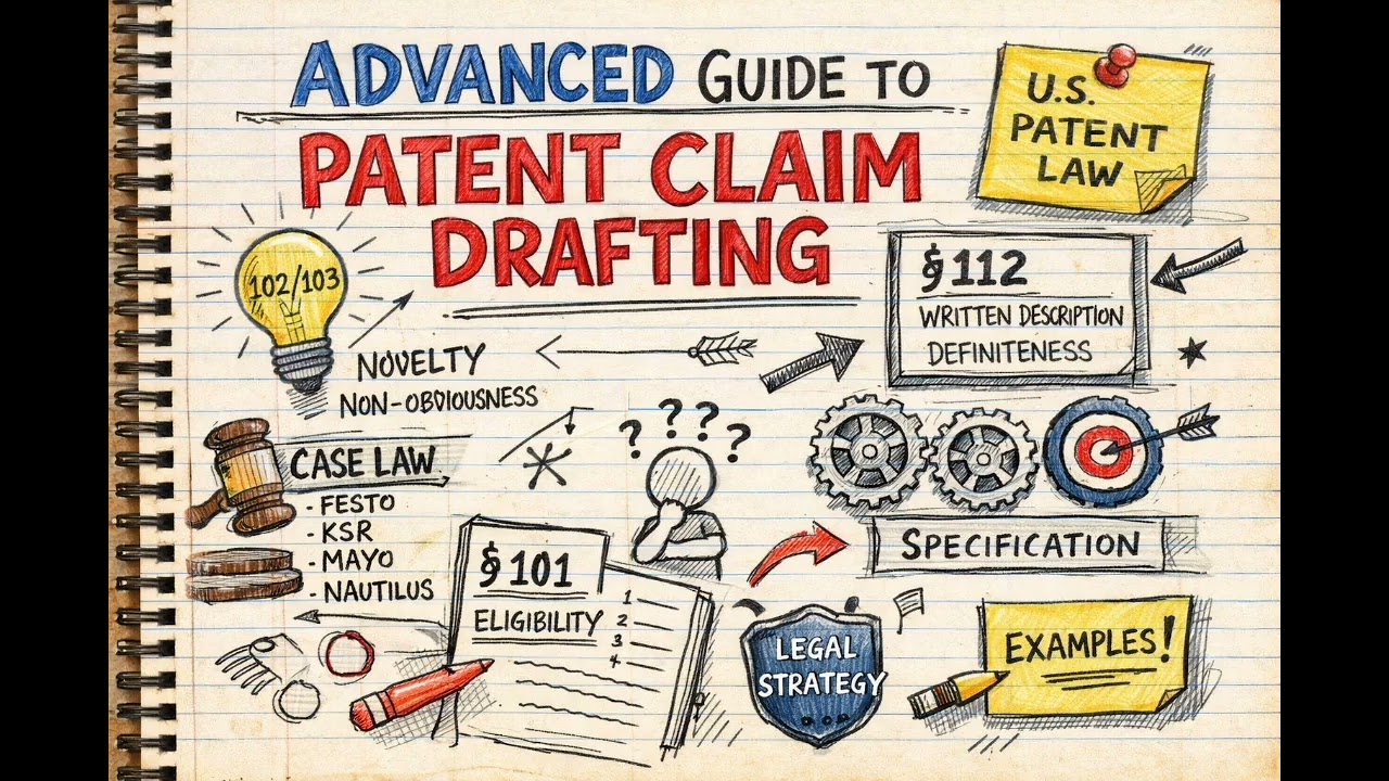 IPAK #237: Расширенное руководство по составлению патентных заявок (США)