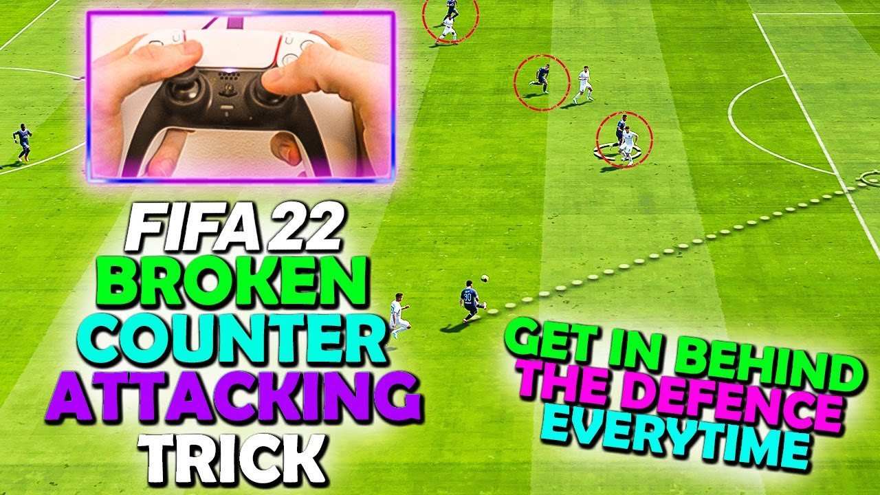 Атаковать на 22. Counter Attack settings in FIFA 23.