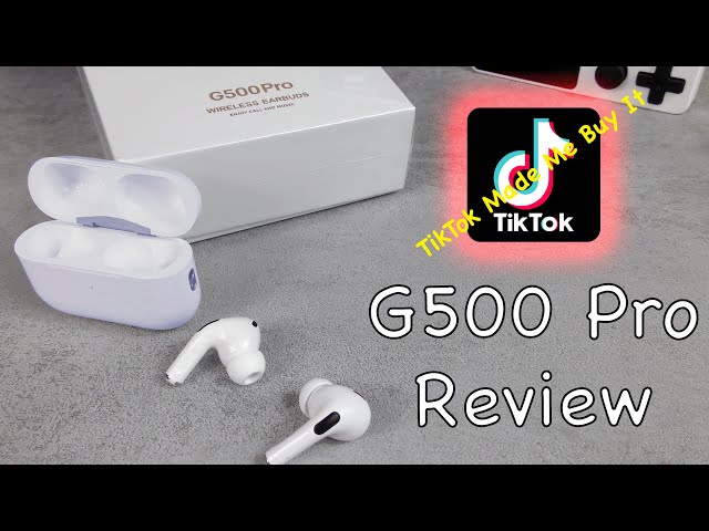 TikTok Made Me Buy It: Part 2 - £28 Recci G500 Pro Airpods Pro 2 ...