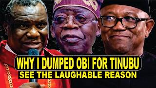 Defending Tinubu & Jabbing Peter Obi, Archbishop Kawas Indirectly Exposes Himself To Ridicule