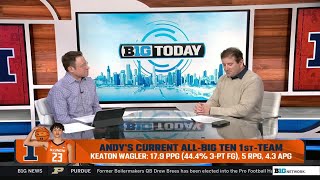 Andy Katzs Current All-Big Ten First Team Who Made The List? B1G Today