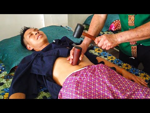 I got Intense THAI HAMMER MASSAGE for Office Syndrome
