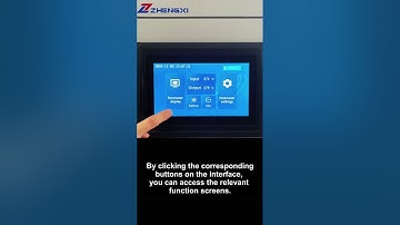 Three Phase Automatic Voltage Stabilizer Display Screen Operation Guide