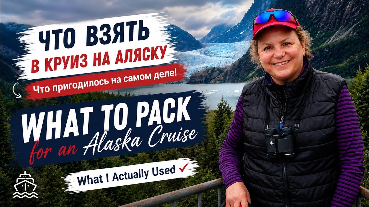 Не собираю, а разбираю чемоданы! Что взять в круиз на Аляску? Alaska Cruise Essentials & Unpacking