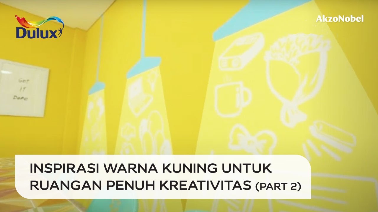 Inspirasi Warna Kuning  untuk Ruangan Penuh Kreativitas 