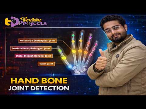 Hand Bone Joint Detection using Image Processing | Python Project Fracture Detection