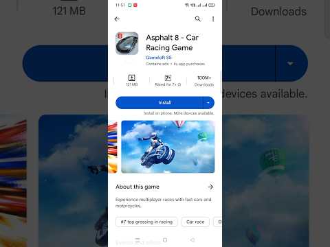 How To Download Asphalt 8 #shorts #asphalt8