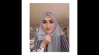 как завязать платок, хиджаб, просто и красиво