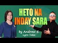 Heto na inday sara  andrew e  lyric