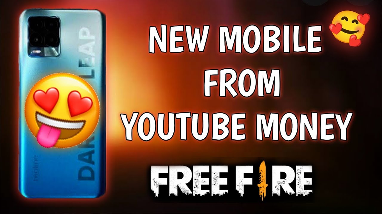 New mobile from youtube income | First gameplay in Realme 8 pro | Free fire highlights