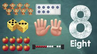 Numbers 7, 8, 9 and 0 🤩  Math Lessons for Kids 🤩  IntellectoKids Classroom 🎓 Educational Video screenshot 4