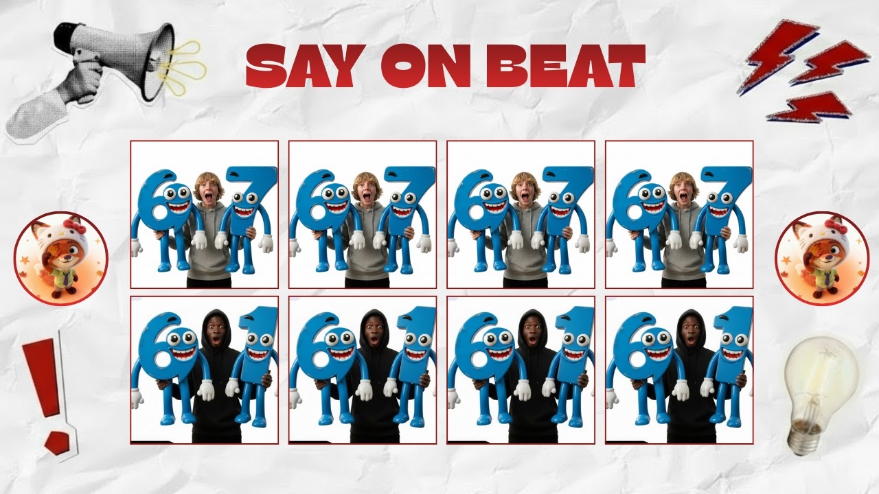 Say The Word On Beat Challenge | Level 1-4 Easy to Insane | 67 Edition