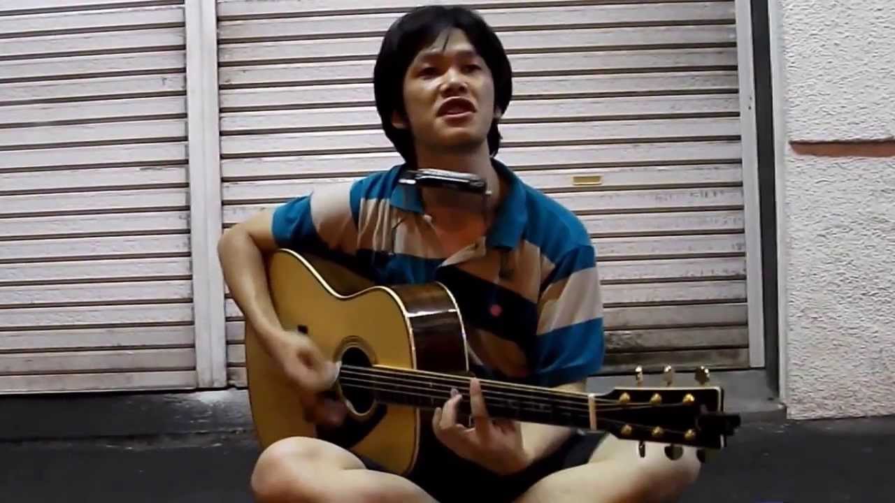 路上ライブ　　「ザ・ハイロウズ　バームクーヘン　」をカバーしました