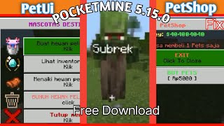 Free Download Plugin PetUi X PetShop | Pocketmine 5.15.0 #renzyt #mcpeserver