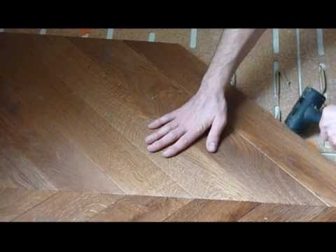 Pose D Un Parquet En Point De Hongrie Youtube