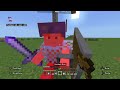 Minecraft PvP with Dad