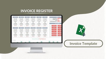 Invoice Register Excel Template