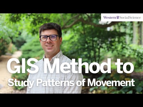 Applying GIS methods to study patterns of movement - Jed Long, Department of Geography & Environment