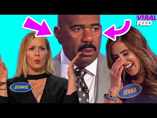 HILARIOUS Answers On FAMILY FEUD That Cause Steve Harvey TO LOSE IT! | VIRAL FEED class=