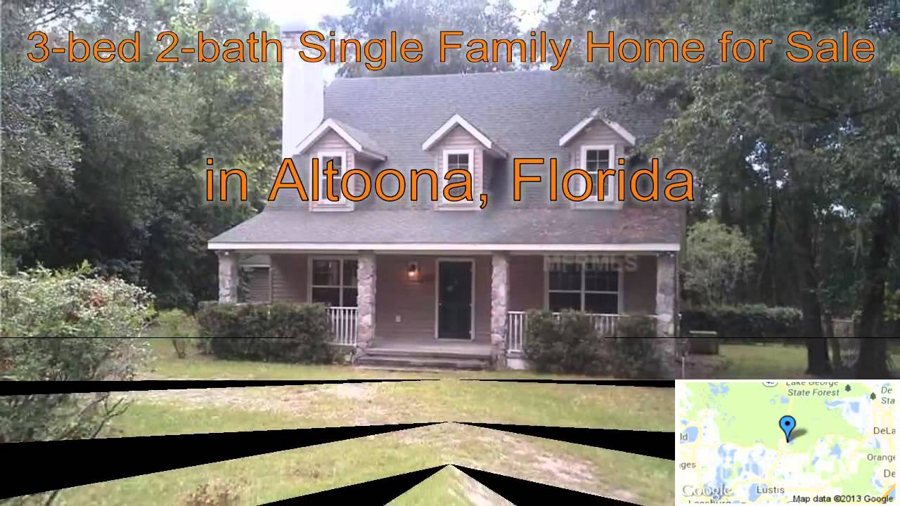 3bed 2bath Single Family Home for Sale in Altoona, Florida on florida