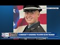 Services for Mass. State Police trooper announced as remains escorted home in solemn procession