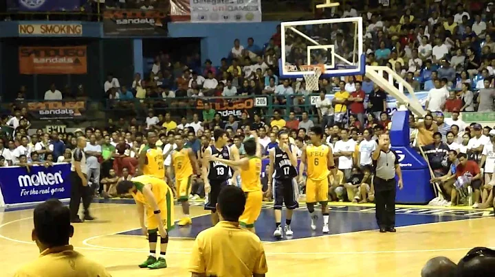 Rodney Brondial of Adamson University, scores..;)
