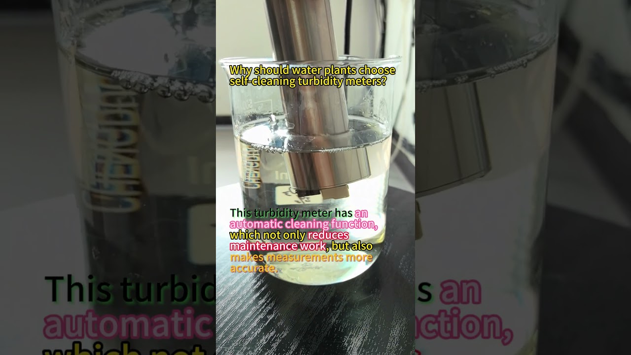 The turbidity scraper keeps turning: reducing maintenance and improving instrument accuracy