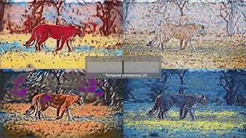 [EGSR23] Temporal consistency for stylized video-streams