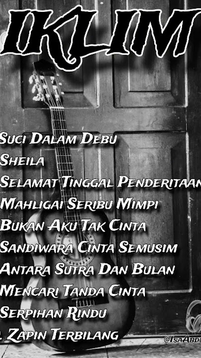 LAGU IKLIM 12 TERBAIK - ROCK KAPAK MALAYSIA - LAGU JIWANG 80AN 90AN