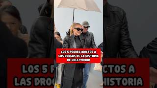 los 5 peores adictos a las drogas de la historia de Hollywood