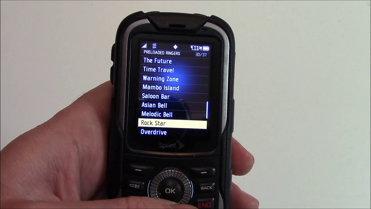 Kyocera Duraplus Cell Phone Ring Tones Review. YouTube