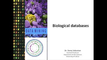 Introduction to Biological Databases-1