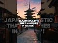 Japan’s Plastic That Vanishes in Water?! 🌊🌱 #shorts