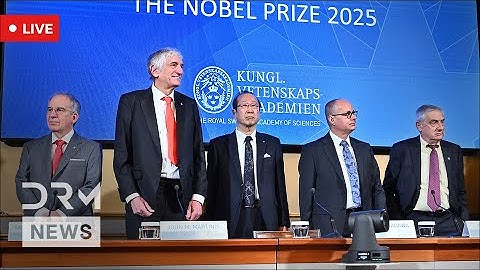 LIVE from Stockholm: Susumu Kitagawa, Richard Robson & Omar Yaghi Deliver Nobel Lectures