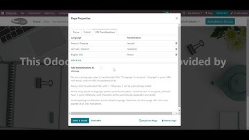 Odoo URL Transliterations for Website Pages v16 by faOtools overview
