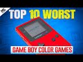 Top 10 Worst Game Boy Color Games of All Time