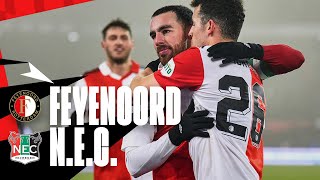 Wednesday Win | Highlights Feyenoord - N.E.C. | Eredivisie 2022-2023