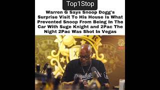 Warren G speaks on Snoop Dogg surprise visit saving his life (drink champs)