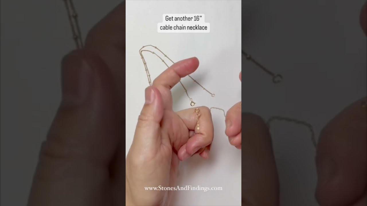 Quick Tip: How to Easily Cut Same Lengths of Chain for Jewelry Making -  YouTube