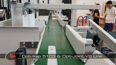 Opti-Solution - Cross-Cut & Finger-Jointing Line V-8 (1369+70)