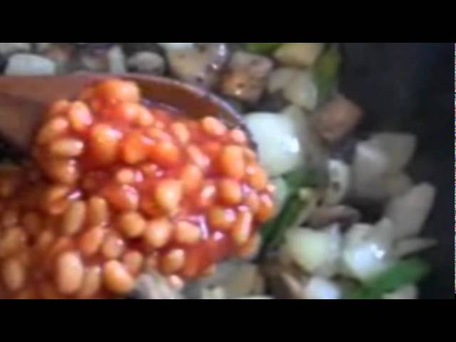The Guerrilla cooking show Ep.5. Bean Curry