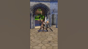 Medieval Training Ground | Fantasy Save File | No CC #sims4