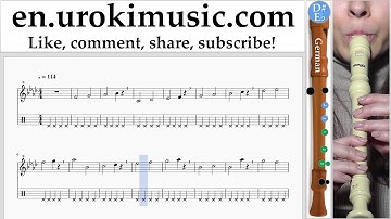 How to Play Recorder (G.) P!nk - What About Us Tabs Part#1 exercises, scales um-i352