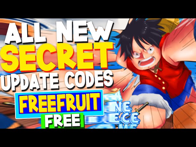 ALL NEW *SECRET* UPDATE 8 CODES in A ONE PIECE GAME CODES (Roblox A 0ne Piece  Game Codes) 