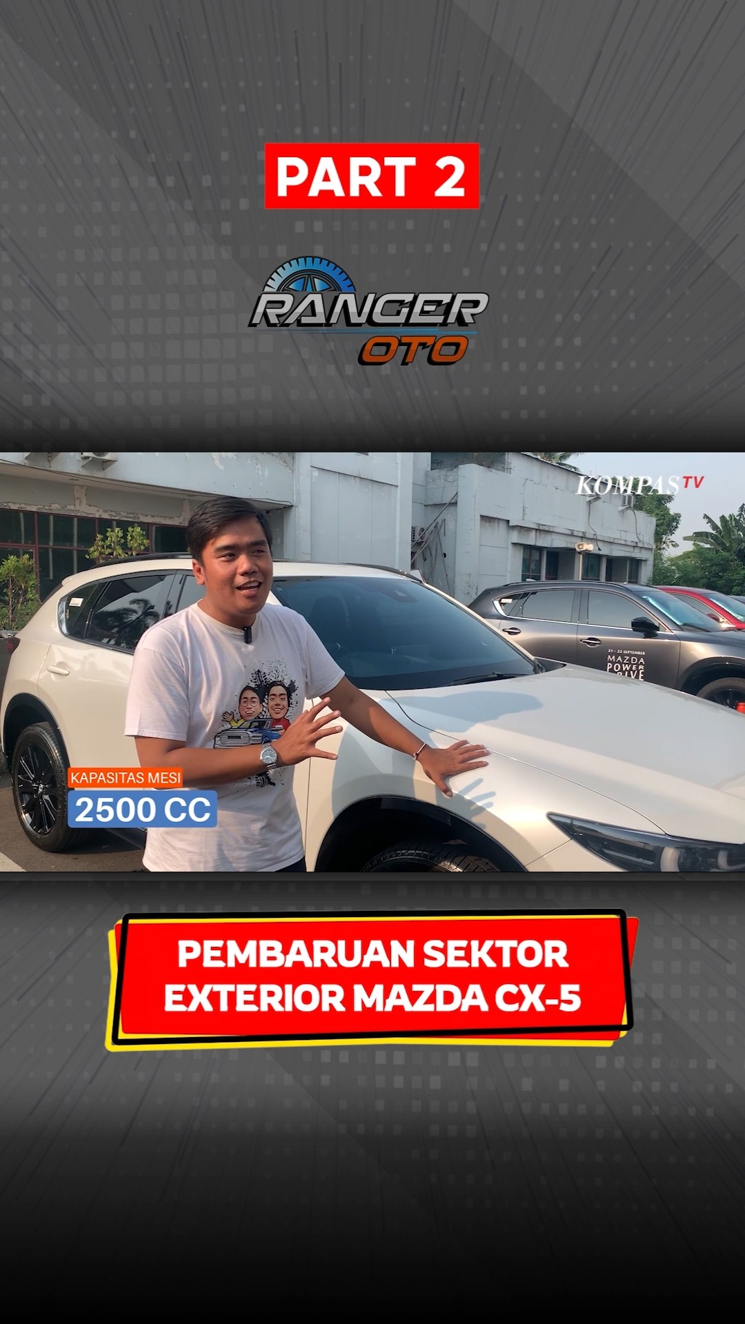 Mazda CX5: memiliki beberapa pembaruan pada exteriornya | RANGER OTO #shorts