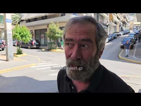 LamiaReport.gr: Πτώση μαρμάρων στο κέντρο της πόλης