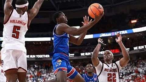 Kansas players Flory Bidunga, Melvin Council Jr. break down OT win at NC State