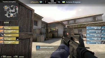 CS:GO n!faculty V Astana Dragons BO3 DreamHack Bucharest 2013