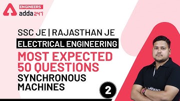 Most Expected 50 Questions 1 | Synchronous Machines | Electrical Engineering