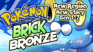 Pokemon Brick Bronze - RPGXP Game With New Region + Story,Gen 7